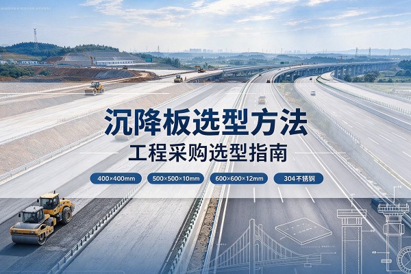 淳安沉降板选择方法