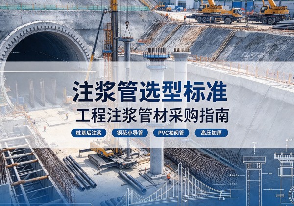 淳安注浆管选型标准